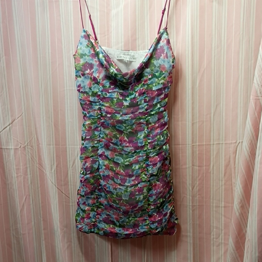 Endless Rose Floral Mini Dress - Multicolor